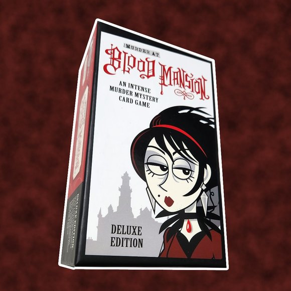 Murder at Blood Mansion Deluxe Card Game - Picture 1 of 3